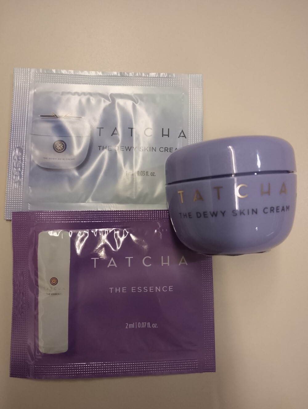 Tatcha The Dewy Skin Cream Mini & 2 Free Samples